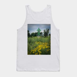 Jolly Green Giant Statue Tank Top